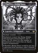 Katilda, Dawnhart Martyr // Katilda's Rising Dawn (VOW-317) - Innistrad: Crimson Vow: (Showcase, Double Faced Transform) Foil