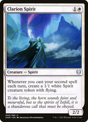 Clarion Spirit (KHM-006) - Kaldheim