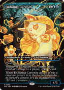 Enduring Curiosity (DSK-388) - Duskmourn: House of Horror: (Showcase) Foil
