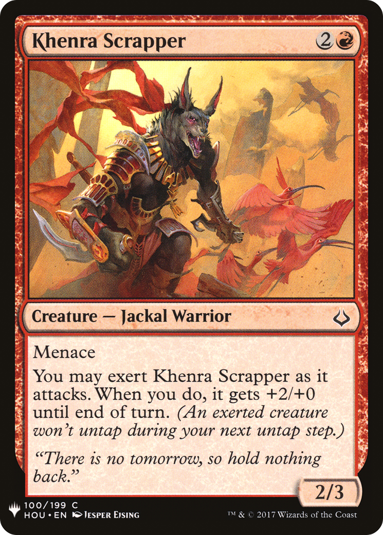 Khenra Scrapper (LIST-HOU-100) - The List