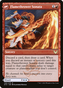 Torrent Sculptor // Flamethrower Sonata (STX-159) - Strixhaven: School of Mages