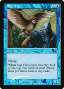 Sage Owl (7ED-96★) - Seventh Edition Foil