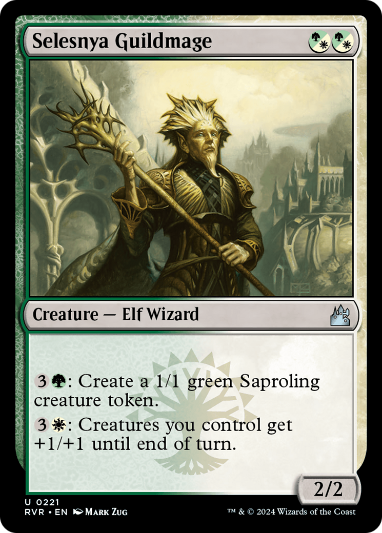 Selesnya Guildmage (RVR-221) - Ravnica Remastered Foil