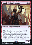 Rundvelt Hordemaster (PRE-142S) - Dominaria United Promos Foil