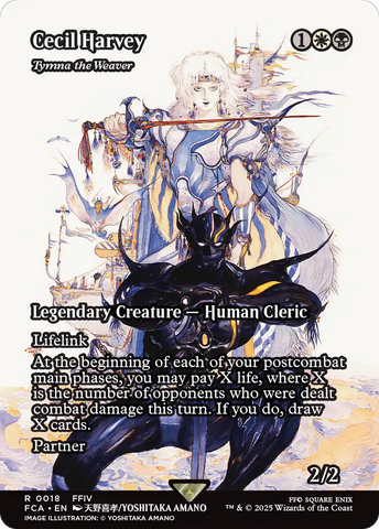 Cecil Harvey - Tymna the Weaver (Showcase) (FCA-018) - FINAL FANTASY: Through the Ages / Cecil Harvey (Borderless)
