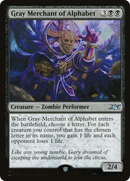 Gray Merchant of Alphabet (UNF-361) - Unfinity Foil