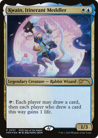 Kwain, Itinerant Meddler (UMP-001) - Year of the Rabbit 2023 Foil