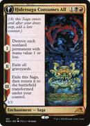 Hidetsugu Consumes All // Vessel of the All-Consuming (NEO-361) - Kamigawa: Neon Dynasty: (Showcase, fandfc) Foil