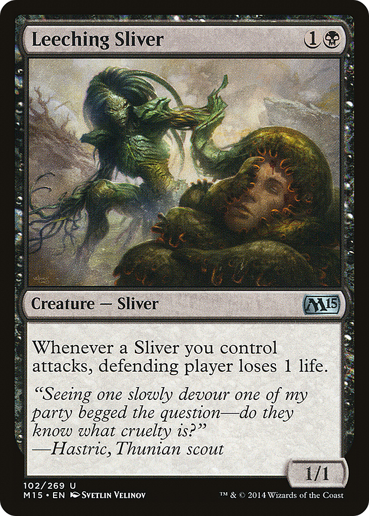 Leeching Sliver (M15-102) - Magic 2015