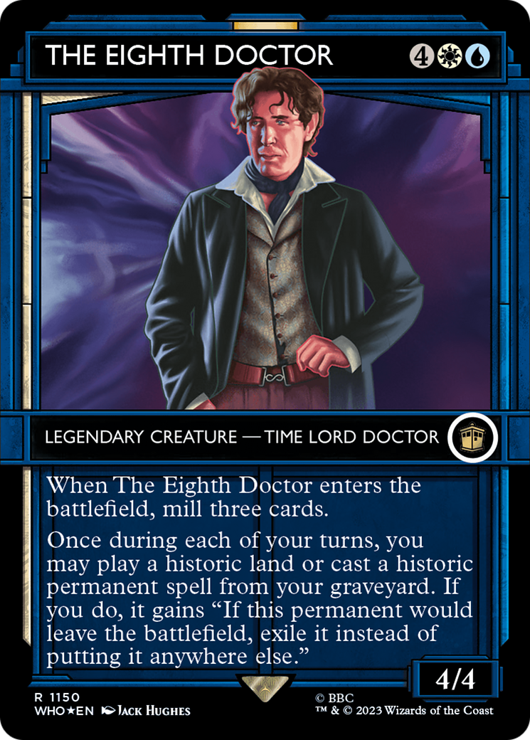 The Eighth Doctor (WHO-1150) - Doctor Who: (Showcase) (Borderless) Foil