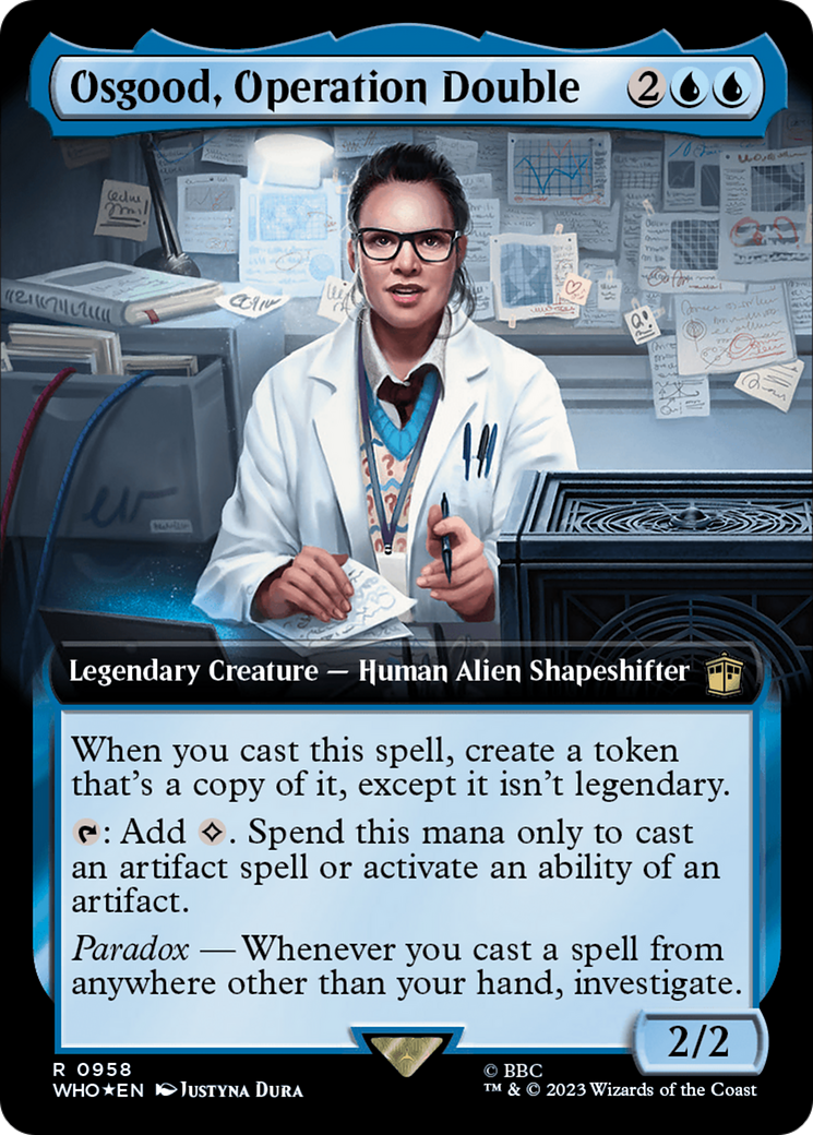 Osgood, Operation Double (WHO-958) - Doctor Who: (Extended Art) Foil