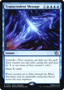 Transcendent Message (PRE-83S) - March of the Machine Promos Foil