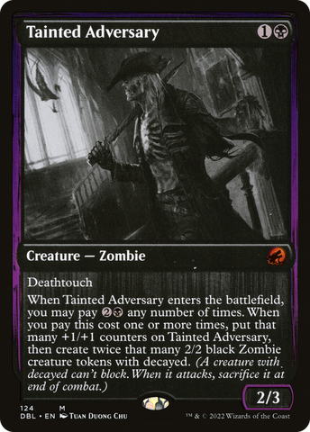 Tainted Adversary (DBL-124) - Innistrad: Double Feature