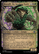 Akawalli, the Seething Tower (LCI-298) - The Lost Caverns of Ixalan: (Showcase) Foil
