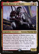 Astor, Bearer of Blades (PPDMU-194P) - Dominaria United Promos Foil