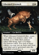 Liberated Livestock (WOC-041) - Wilds of Eldraine Commander: (Extended Art)