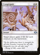 Congregate (DMR-004) - Dominaria Remastered Foil
