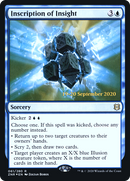 Inscription of Insight (PRE-61S) - Zendikar Rising Promos Foil