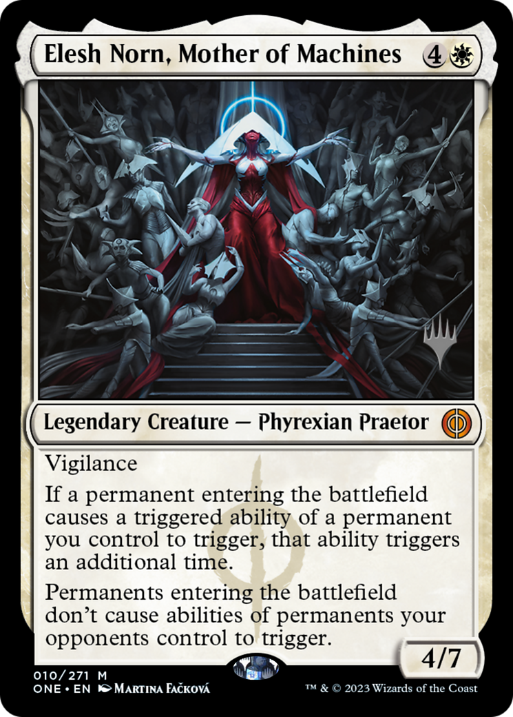 Elesh Norn, Mother of Machines (PPONE-10P) - Phyrexia: All Will Be One Promos