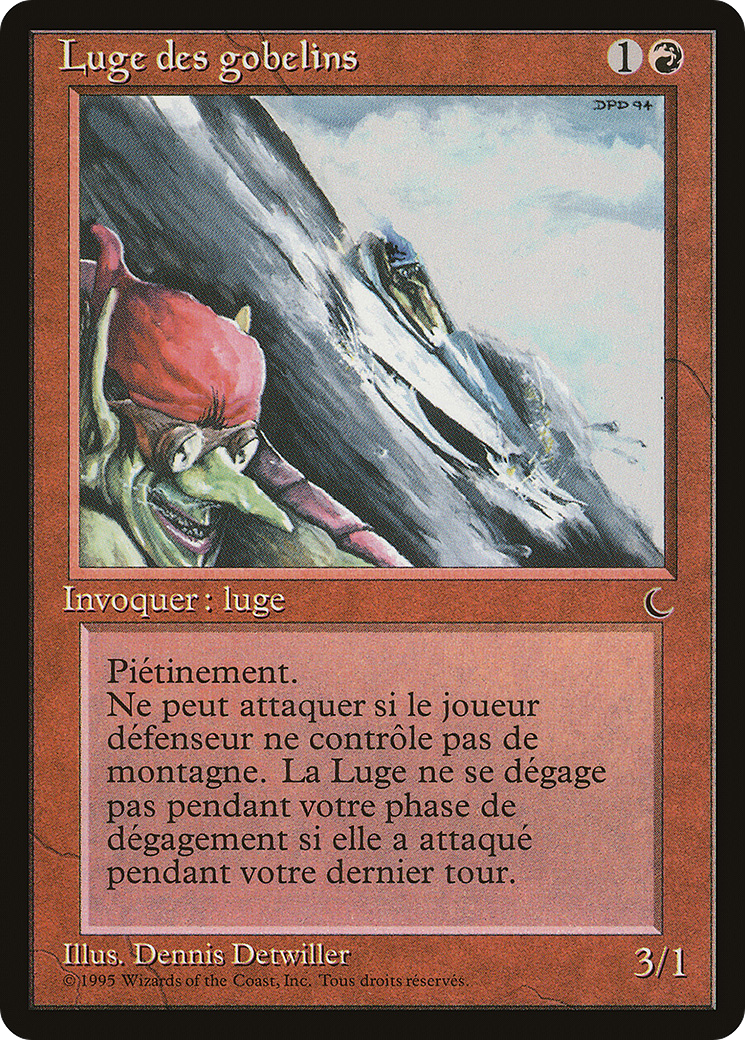 Goblin Rock Sled (REN-087) - Renaissance