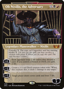 Ob Nixilis, the Adversary (SNC-348) - Streets of New Capenna: (Showcase) Foil