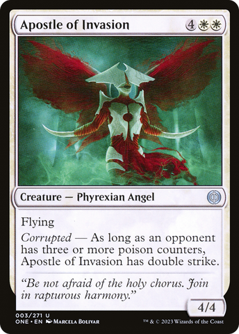 Apostle of Invasion (ONE-003) - Phyrexia: All Will Be One