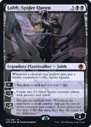 Lolth, Spider Queen (AFR&-112) - Adventures in the Forgotten Realms Promos Foil