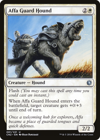 Affa Guard Hound (CN2-081) - Conspiracy: Take the Crown Foil