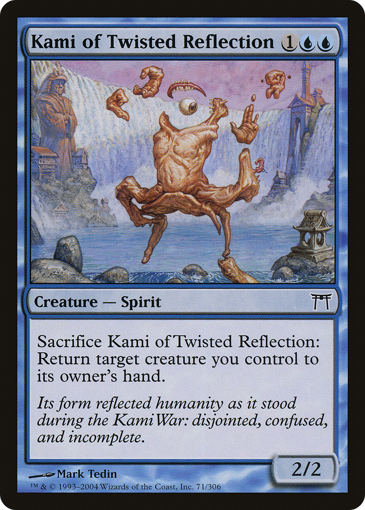 Kami of Twisted Reflection (CHK-071) - Champions of Kamigawa Foil