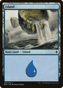 Island (BFZ-258A) - Battle for Zendikar