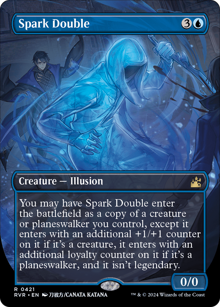 Spark Double (RVR-421) - Ravnica Remastered (Borderless)