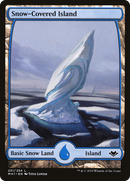 Snow-Covered Island (MH1-251) - Modern Horizons Foil