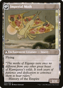 Befriending the Moths // Imperial Moth (NEO-004) - Kamigawa: Neon Dynasty: (fandfc, enchantment)