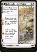 Befriending the Moths // Imperial Moth (NEO-004) - Kamigawa: Neon Dynasty: (fandfc, enchantment) Foil