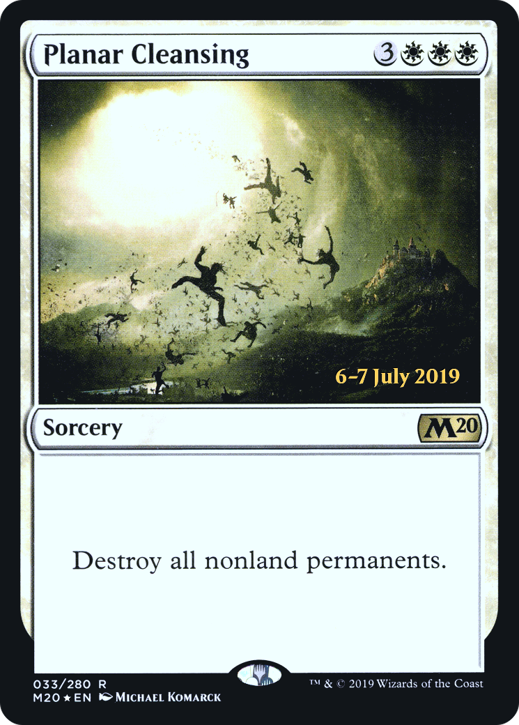 Planar Cleansing (PRE-033) - Core Set 2020 Promos Foil