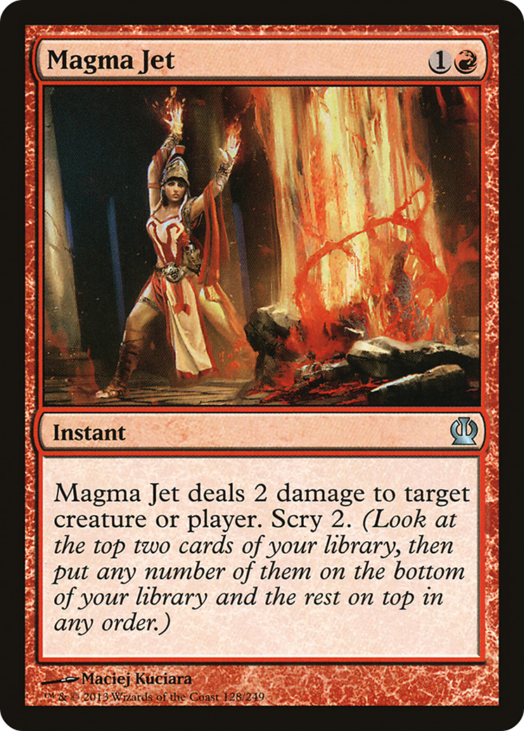 Magma Jet (THS-128) - Theros