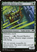 Bamboo Grove Archer (NEO-173) - Kamigawa: Neon Dynasty: (enchantment)