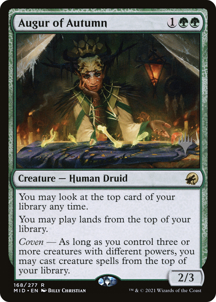 Augur of Autumn (PPMID-168) - Innistrad: Midnight Hunt Promos