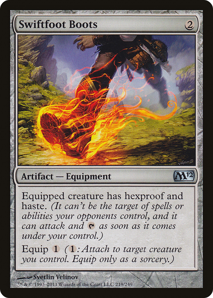 Swiftfoot Boots (M12-219) - Magic 2012 Foil