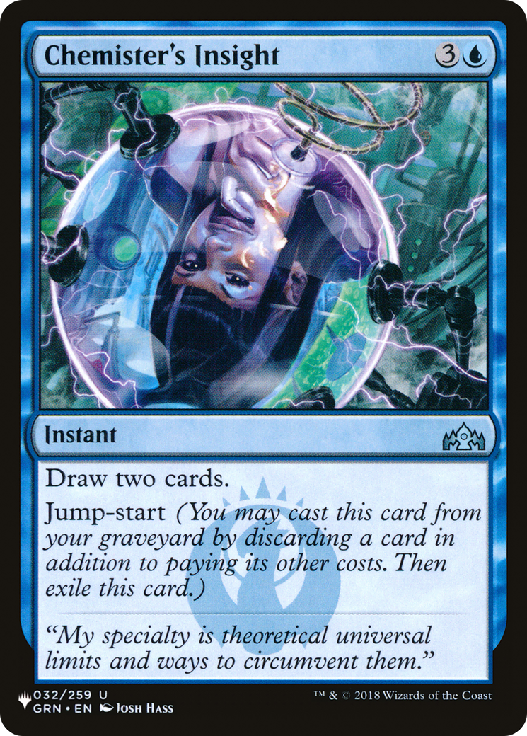 Chemister's Insight (LIST-GRN-32) - The List