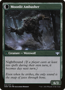 Oakshade Stalker // Moonlit Ambusher (VOW-212) - Innistrad: Crimson Vow: (Double Faced Transform) Foil