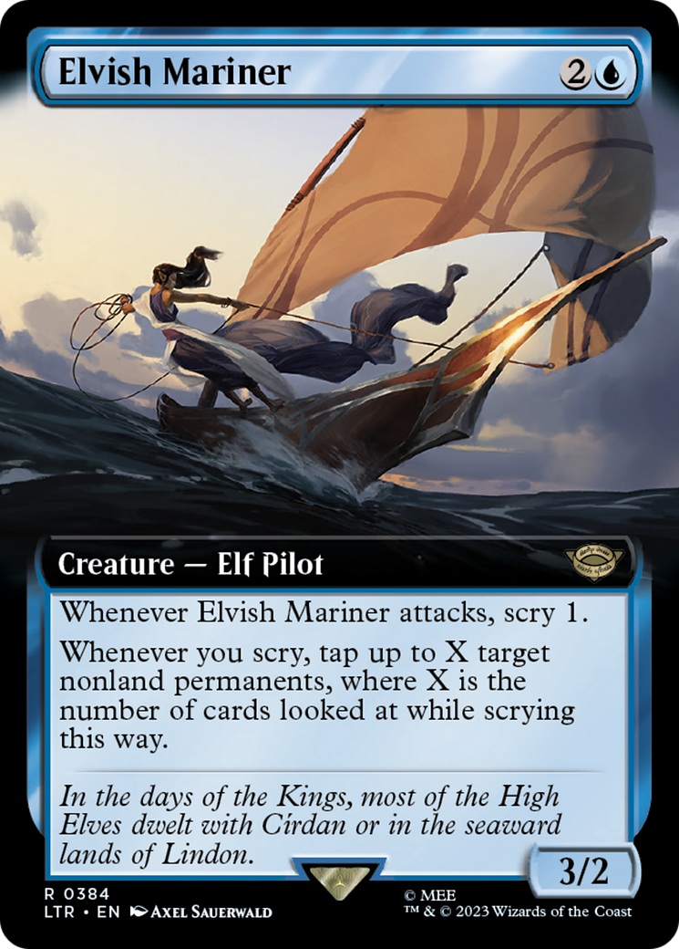 Elvish Mariner (LTR-384) - The Lord of the Rings: Tales of Middle-earth: (Extended Art)