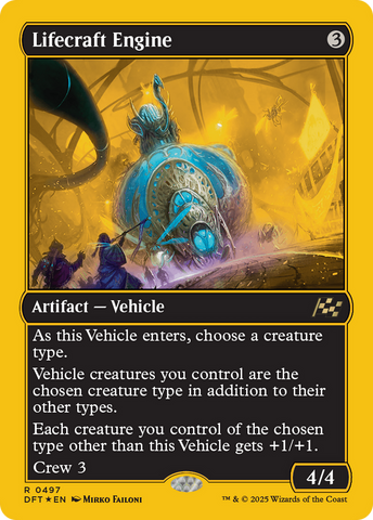 Lifecraft Engine (DFT-497) - Aetherdrift Foil