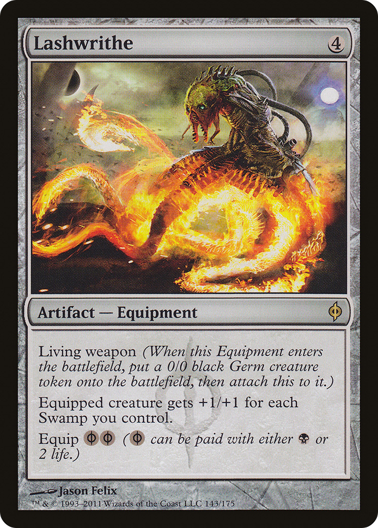 Lashwrithe (NPH-143) - New Phyrexia
