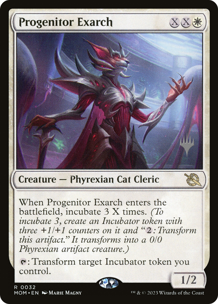 Progenitor Exarch (PPMOM-32P) - March of the Machine Promos Foil