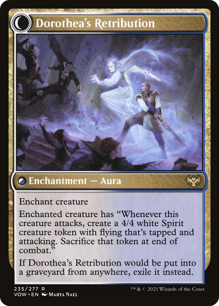 Dorothea, Vengeful Victim // Dorothea's Retribution (VOW-235) - Innistrad: Crimson Vow: (Double Faced Transform)