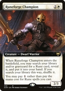 Runeforge Champion (KHM-339) - Kaldheim: (Extended Art) Foil