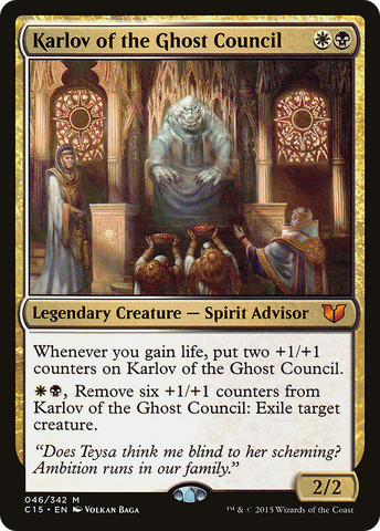 Karlov of the Ghost Council (C15-046) - Commander 2015