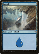 Island (BFZ-257A) - Battle for Zendikar