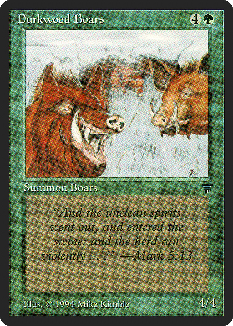 Durkwood Boars (LEG-182) - Legends
